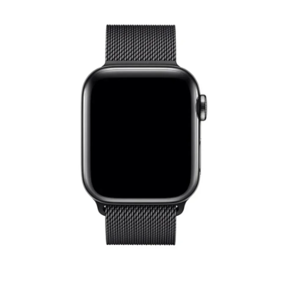 NEW[BAND] BK Milanese Stainless For Apple Watch - Picture 3 of 10